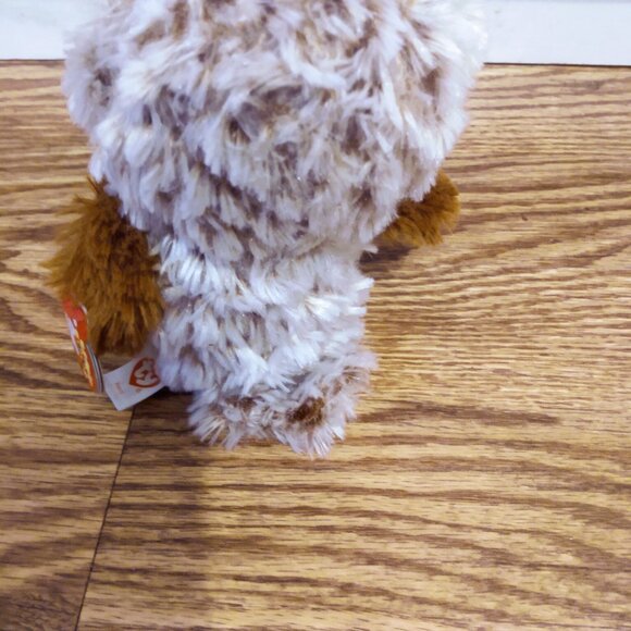 Ty Silk Beanie Boo Percy the Owl stuffed - Picture 2 of 5
